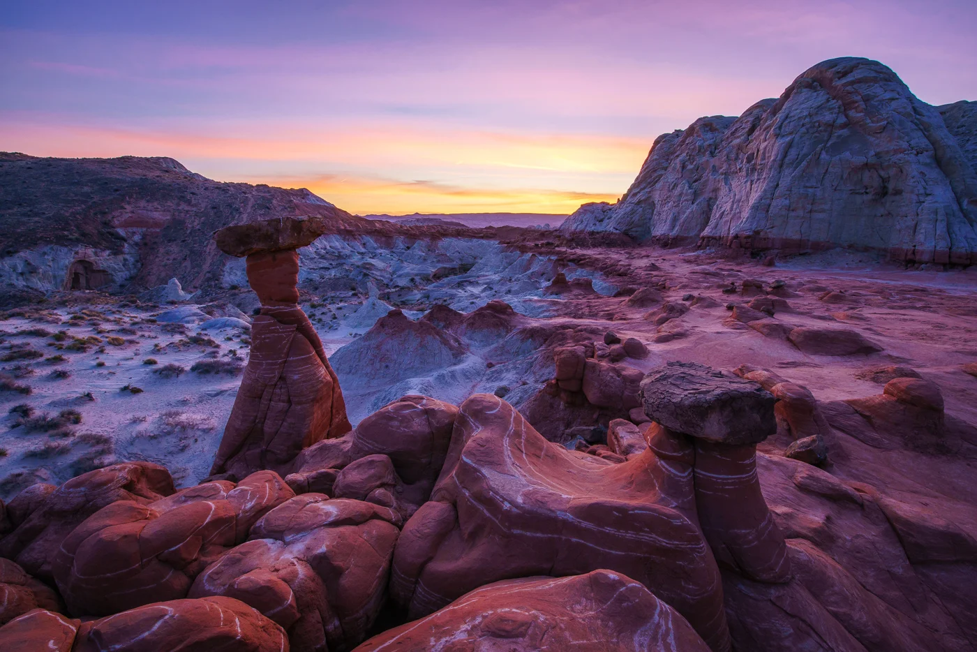 The Toadstools at sunset Ⓒ Paul Nguyen
