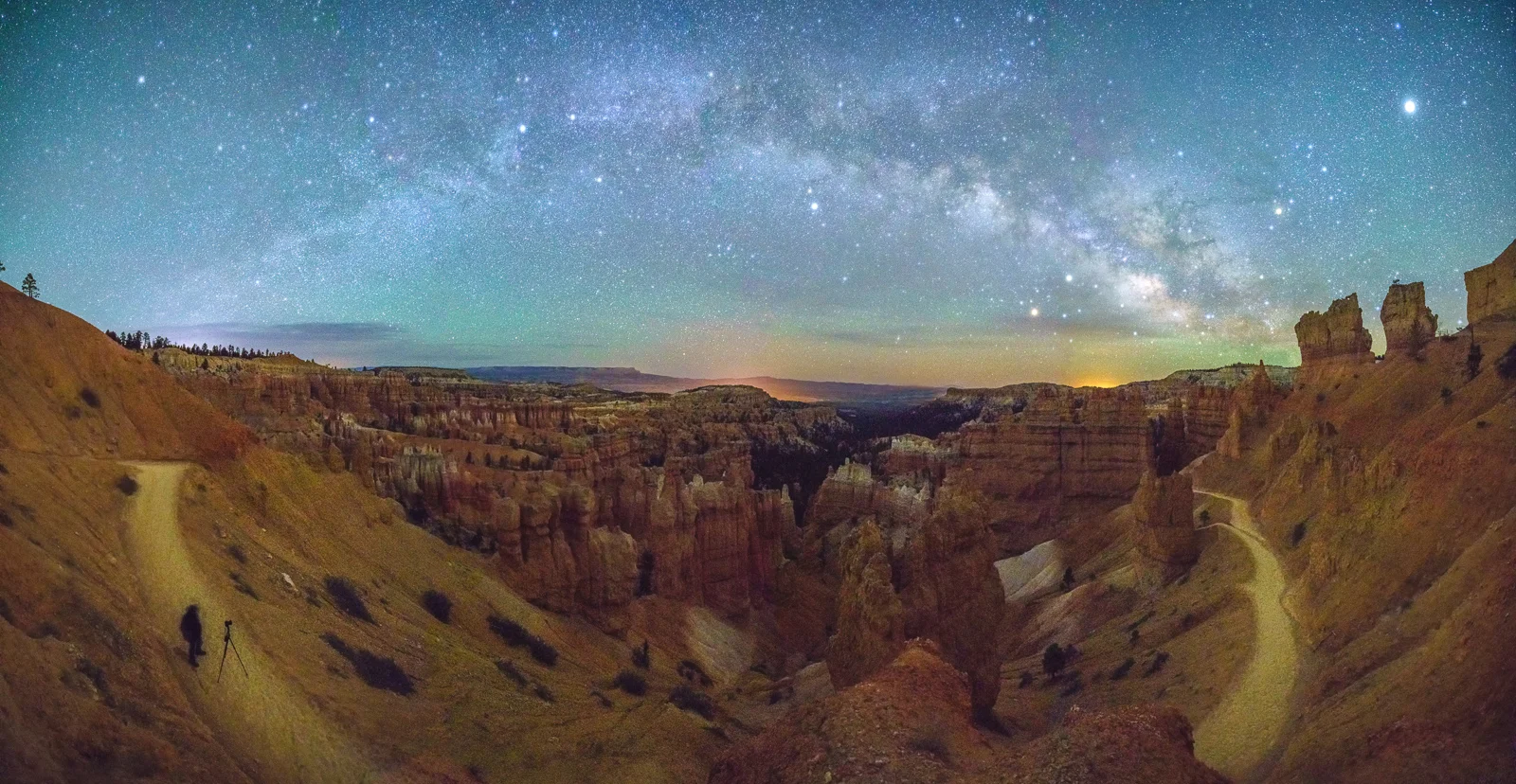 A cool panorama of the entire Milky Way center © Paul Nguyen