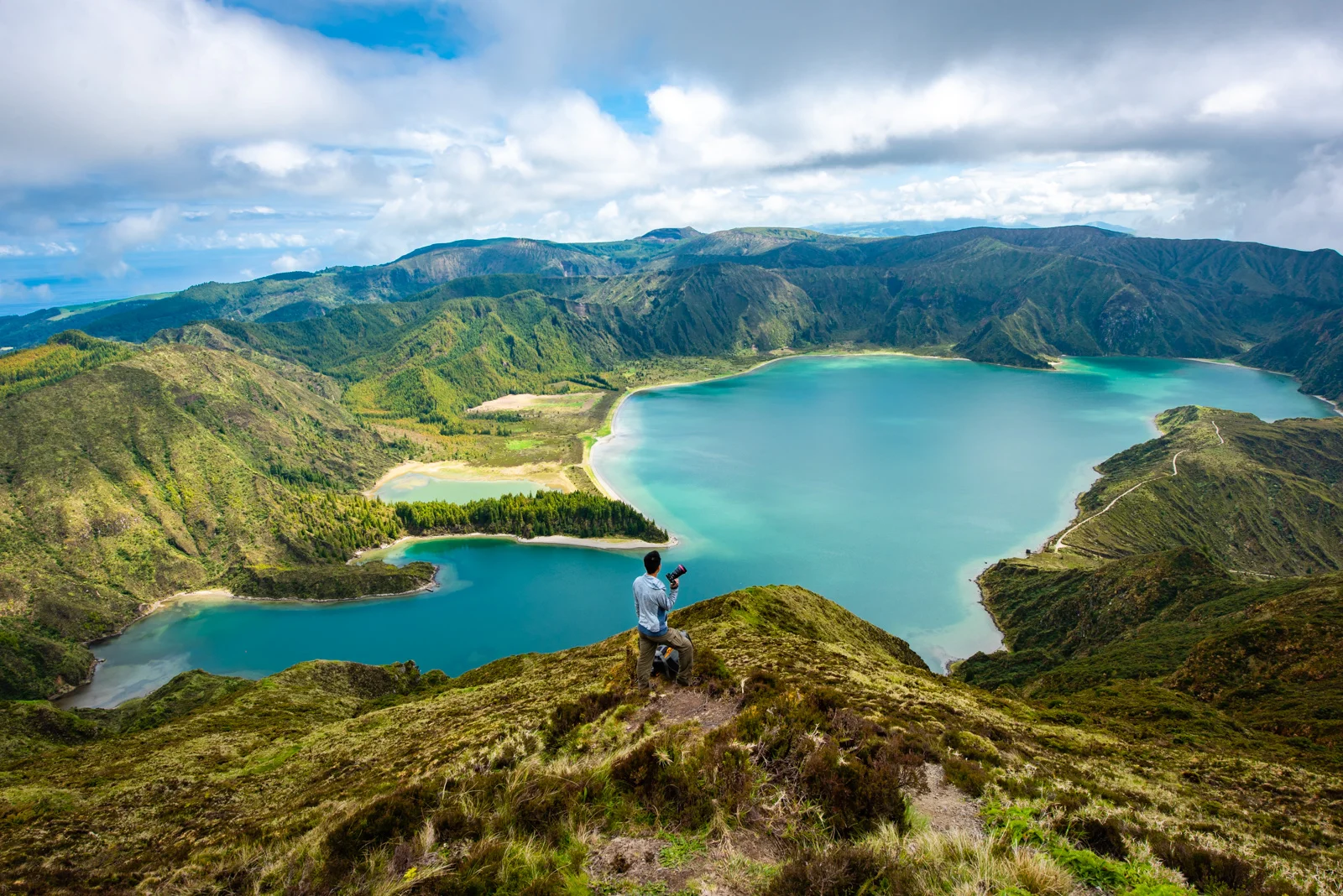 Paul at Lagoa do Fogo