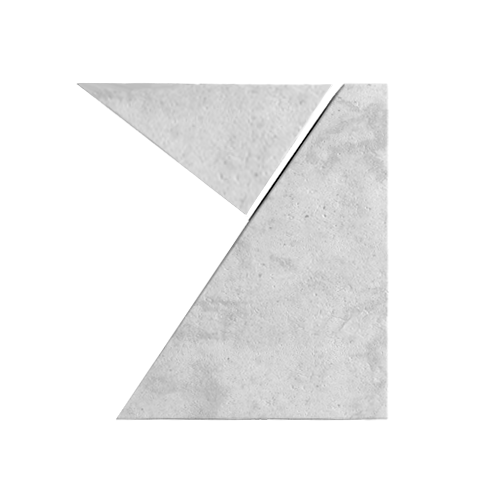 tangram em concreto