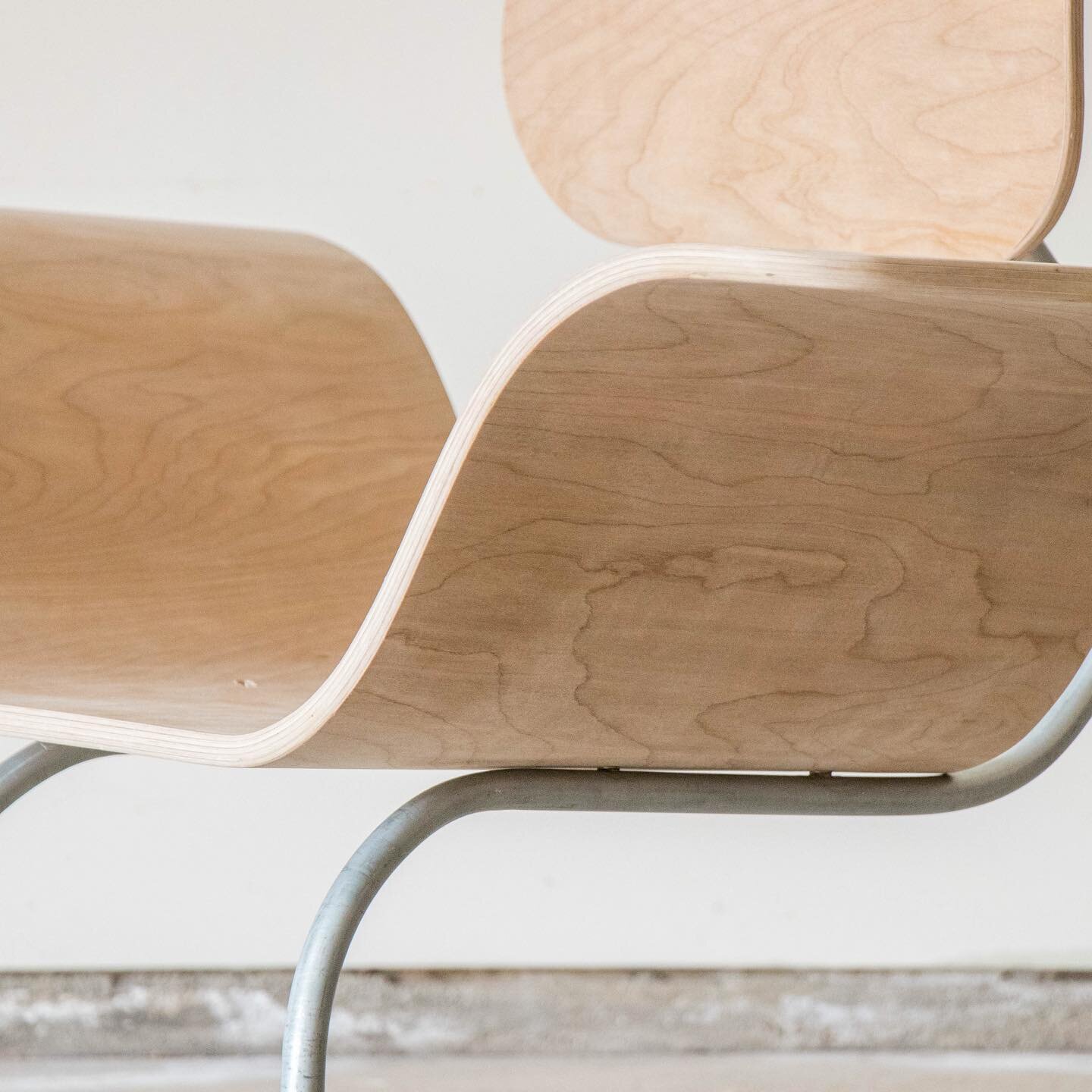 A few beauty shots of the Ray Lounge Metal. This chair was a lot of fun to photograph. There&rsquo;s an interesting flow of surfaces/lines from every angle! Initially I wanted to spray paint the steel tubes matte black but I really like how the raw m