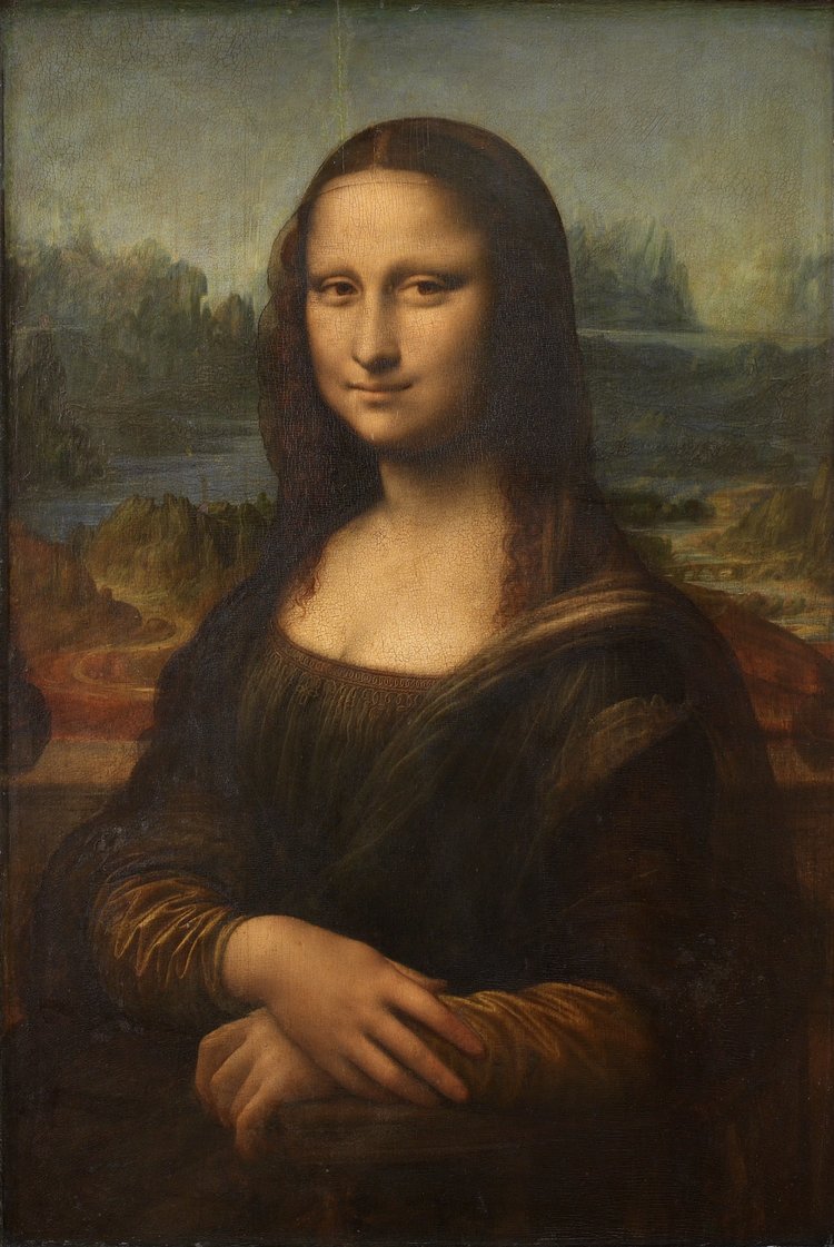 What happens if we make the Mona Lisa more symmetrical?