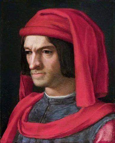 Lorenzo de' Medici - Portrait by: Agnolo Bronzino