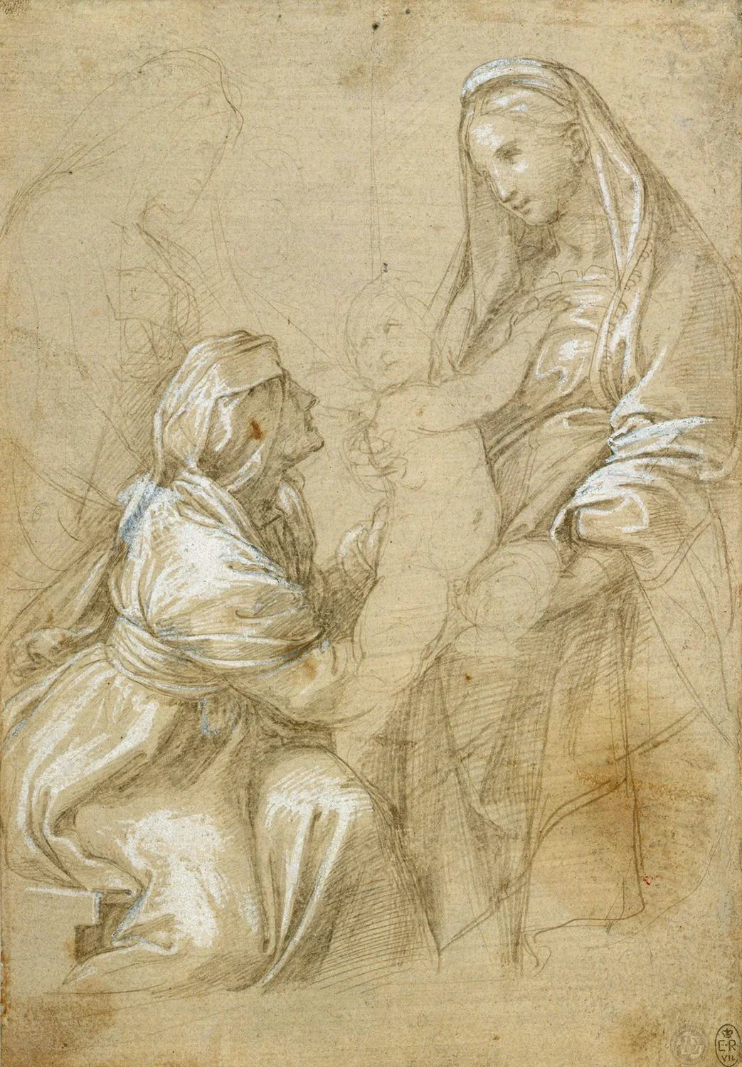 The Virgin and Child with St Elizabeth