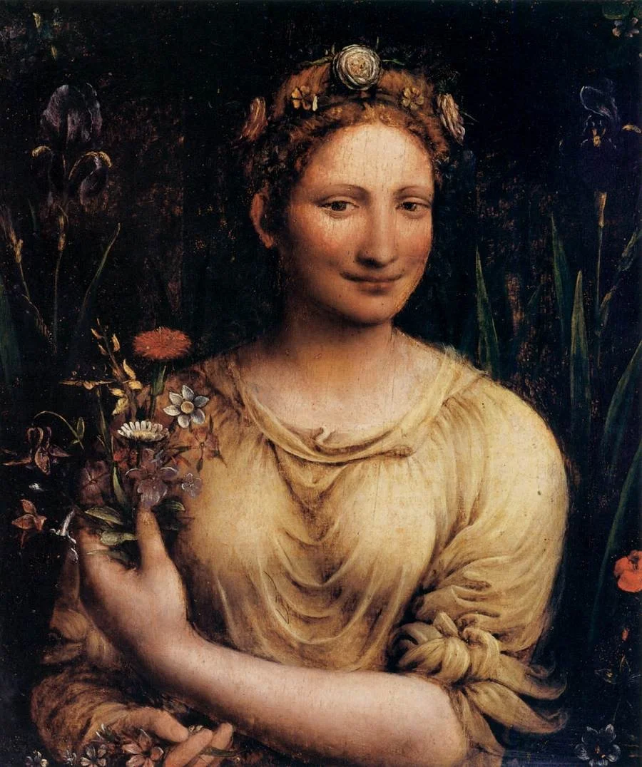 Francesco Melzi - Painting - Flora.jpg