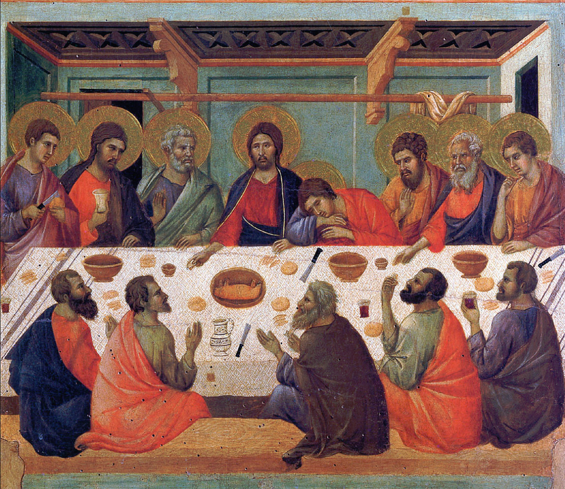   The Last Supper - Duccio, 1308-1311  