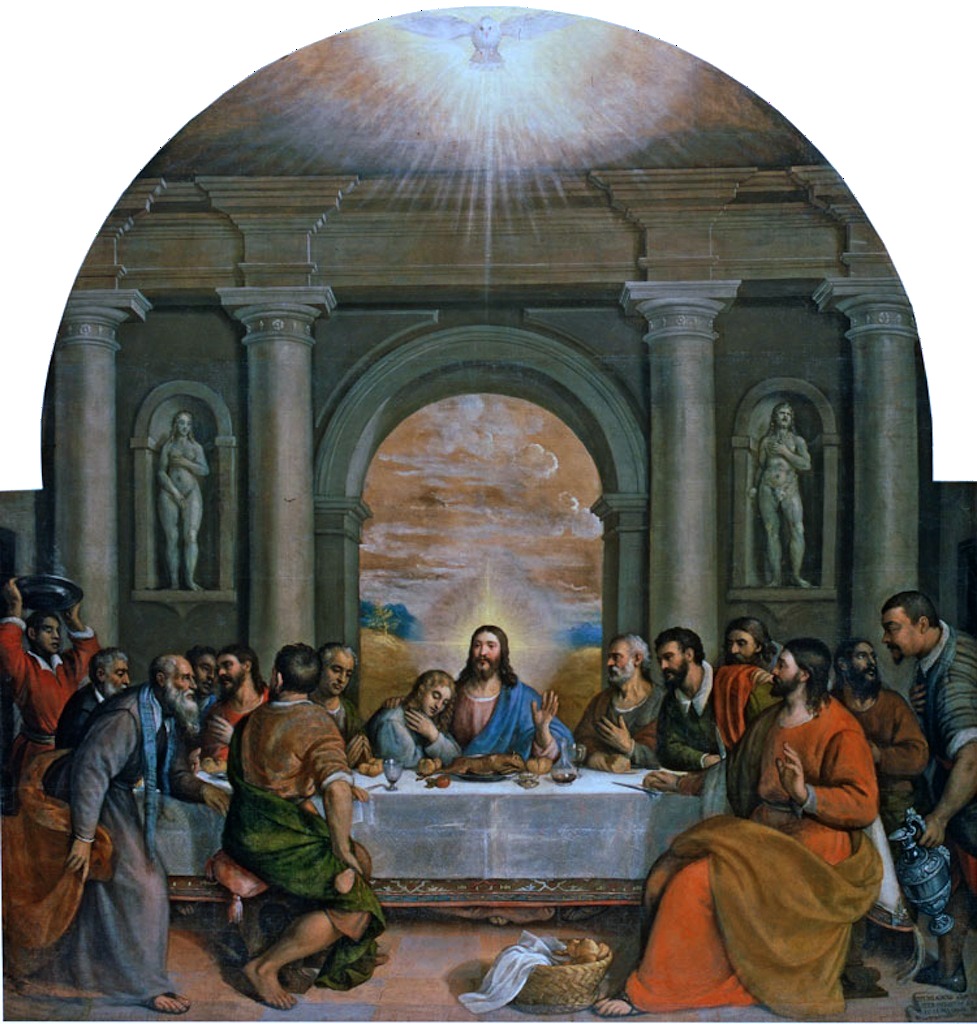   Cesare Vecellio, The Last Supper, c. 1560  