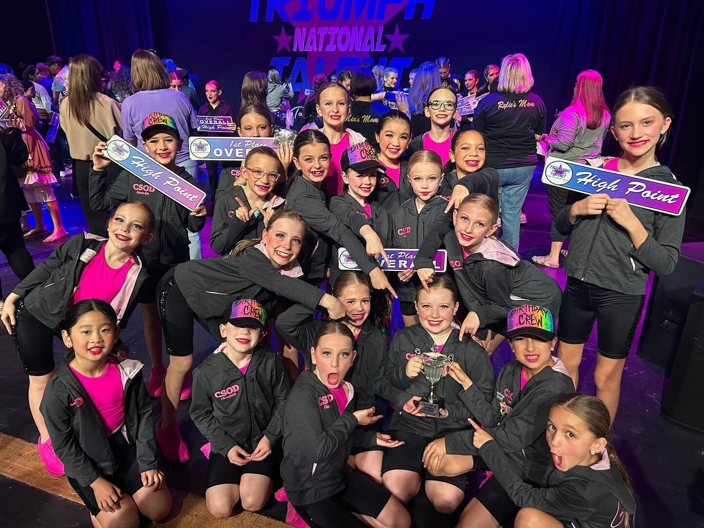 Congratulations to our Prep Company, the Crystal Cup Winners, as Top 11 &amp; under dance @triumphtalent this weekend. Mini Prep &amp; Junior Prep also received 1st Overall for their jazz dances in their age groups and special judges&rsquo; awards. ?