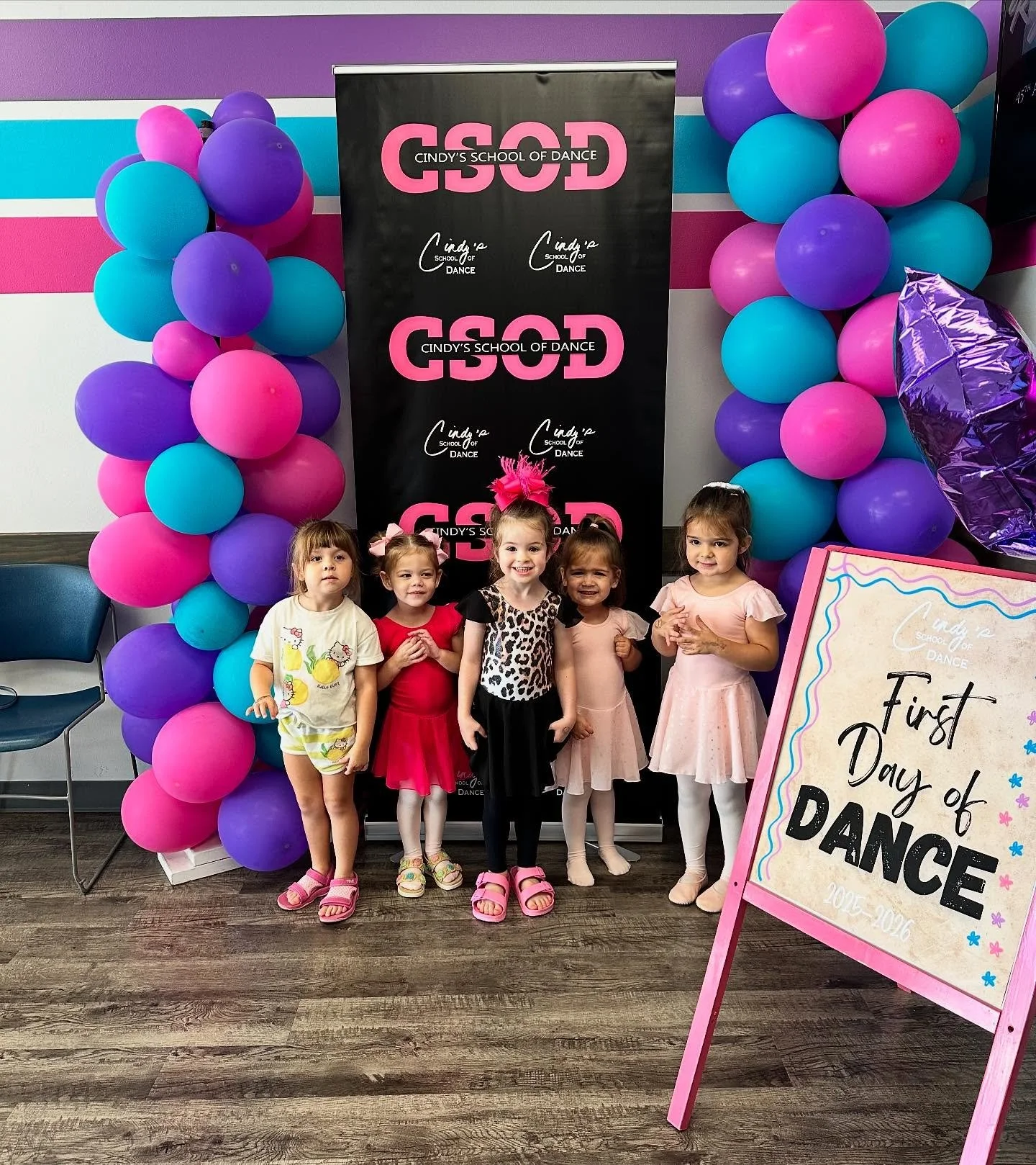 Week 2 is starting, but your First Day of Dance is still waiting! Come join us (&amp; other cuties like these 😍) and be a part of the legacy of CSOD. We can&rsquo;t wait to dance with you!