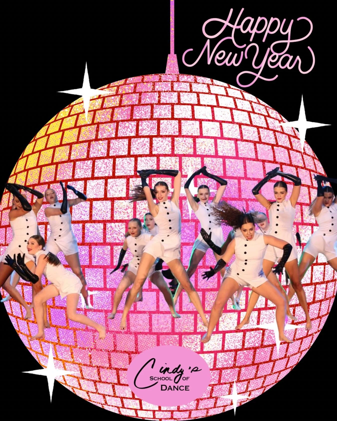 New Year = Same Fun + More Memories! Happy New Year from all of us at CSOD. 🪩🎉🩷