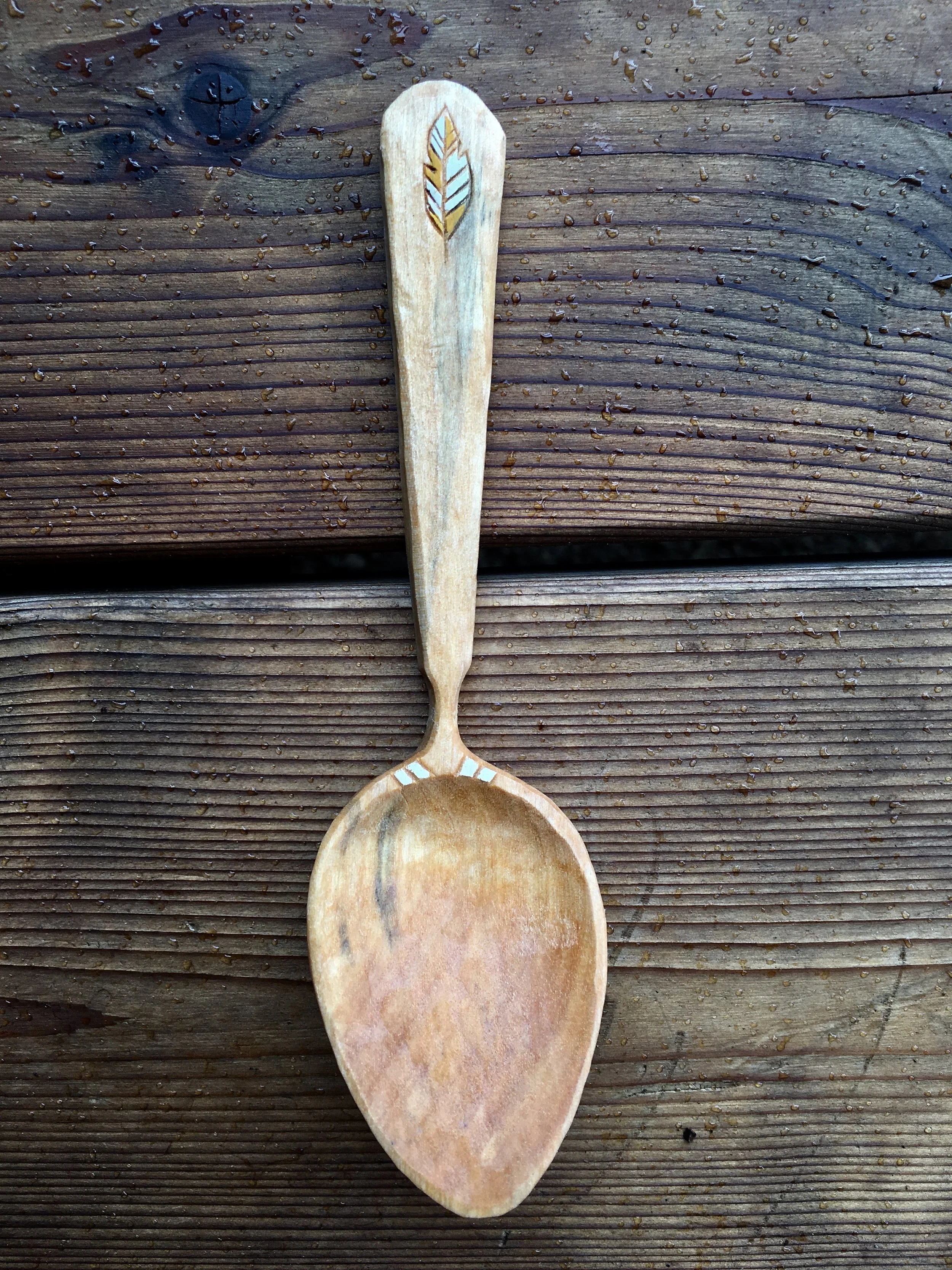 Birch spoon, 2018.