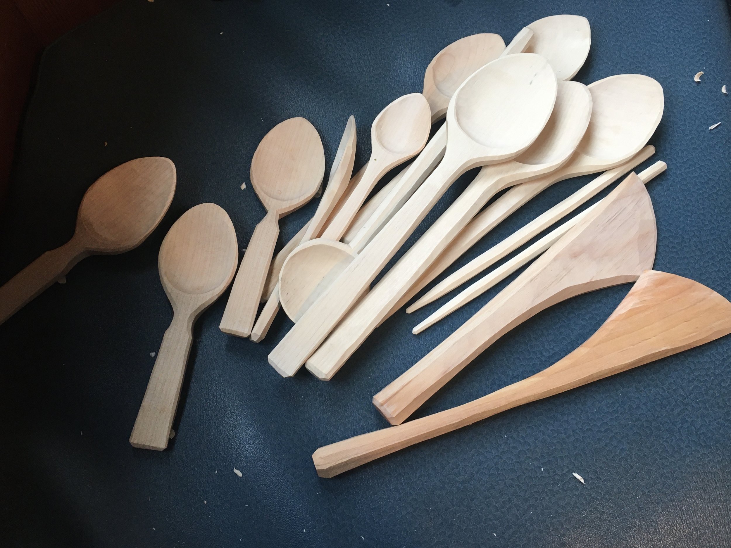 Carving Week to Week: Spoons, Spatulas, and more at Highland Woodshop