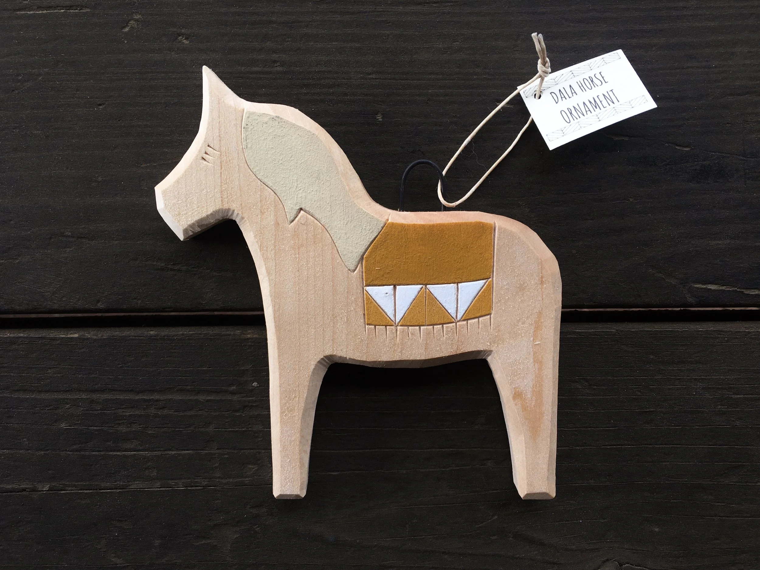 Dala Horse Ornaments at Nordic Northwest
