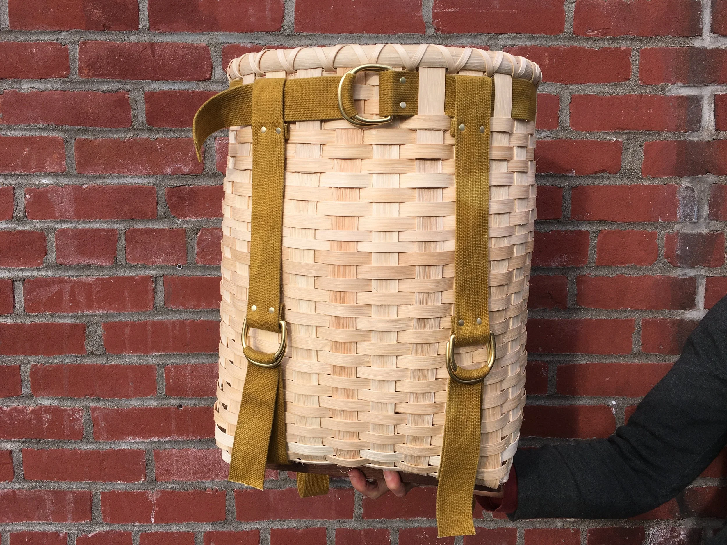 Pack Basket Weaving at Coyle Outside