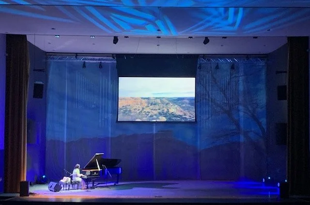 West Texas A &M University  Art/ Music concert