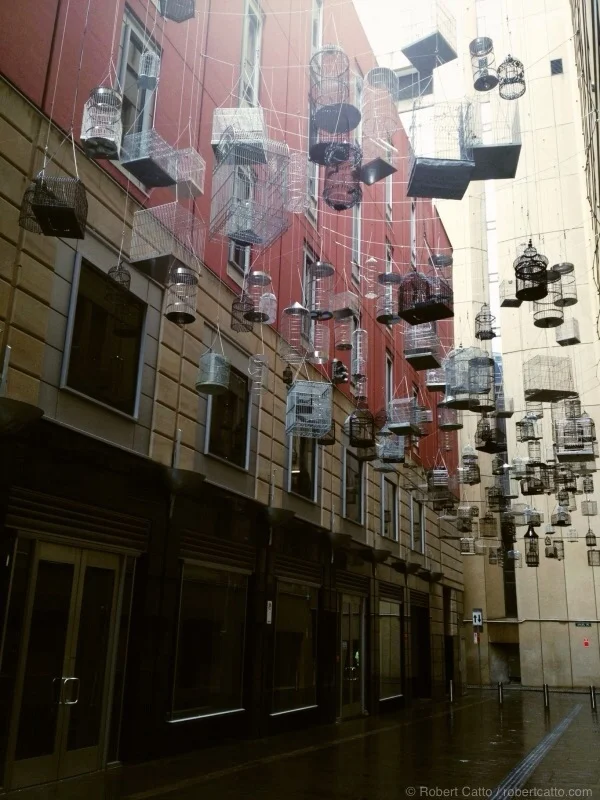 Angel Place, Sydney during the Sydney Festival
