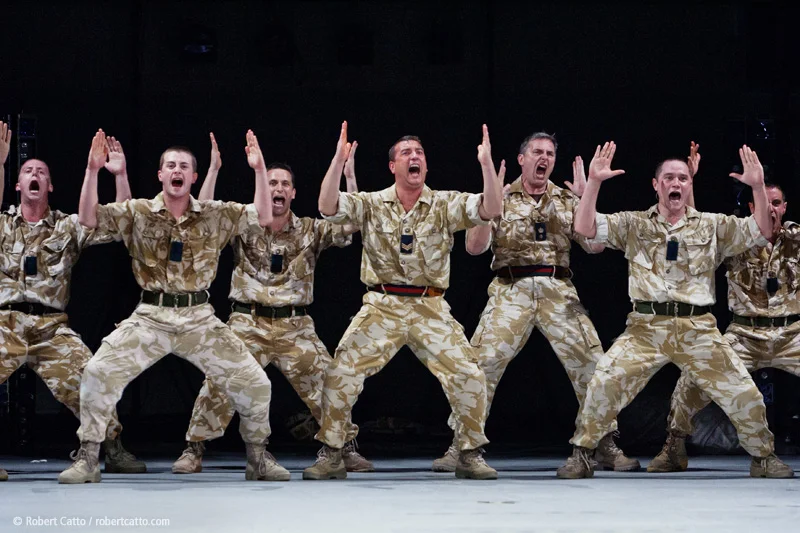 New Zealand International Arts Festival countdown to launch - 2008, the cast of Black Watch