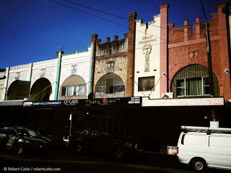Sydney Architecture, Winter Light (with 645 Pro & Snapseed for iPhone 4S)