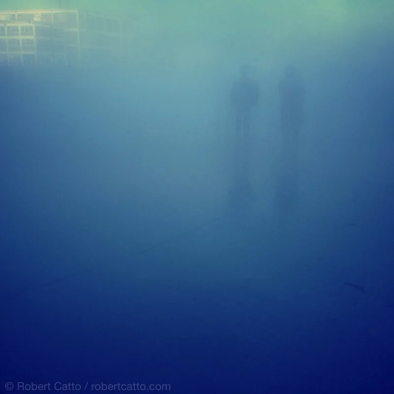 Biennale of Sydney, Cockatoo Island: Fujiko Nakaya's Living Chasm (with 645 Pro & Snapseed for iPhone 4S) 