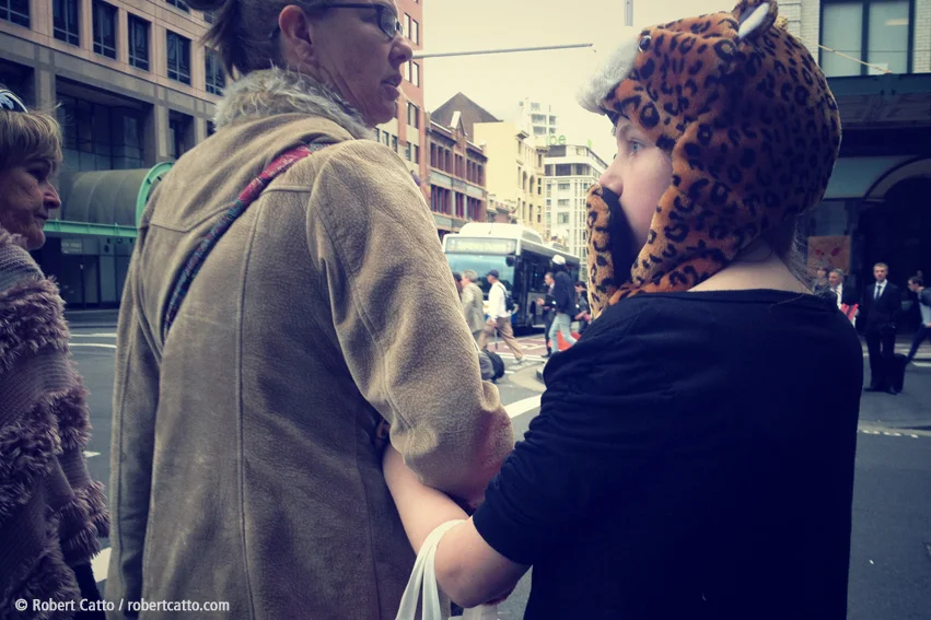 Lost Leopard #1, Sydney Streets (with 645 Pro and Snapseed for iPhone 4S)