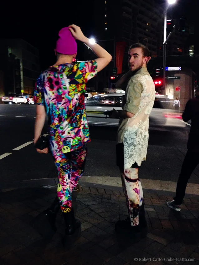 Evening Wear, Surry Hills (with 645 Pro for iPhone 4S & Alien Skin Exposure 4)