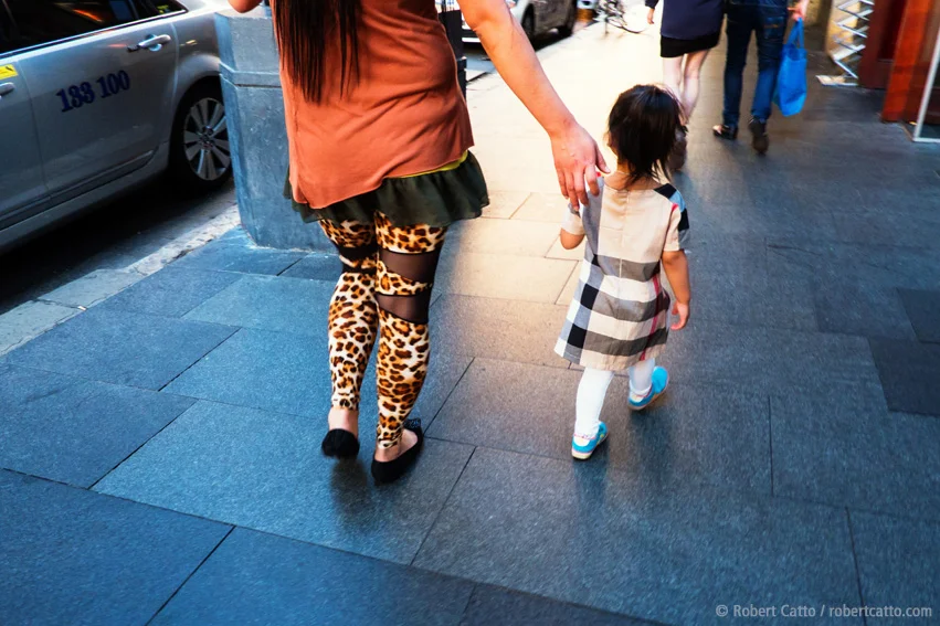 Less Lost Leopard #3, Sydney (with Fuji X-Pro 1 & 18mm f/2 lens, and Alien Skin Exposure 4)