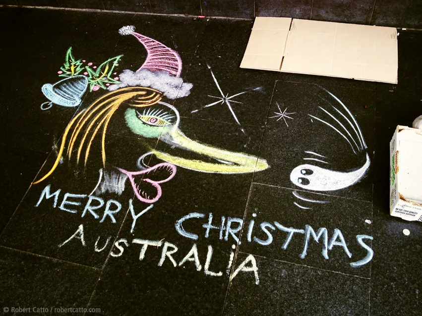 Merry Christmas Australia! (with 645 Pro and Snapseed for iPhone 4S)