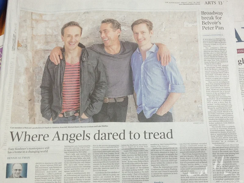 Angels in The Australian