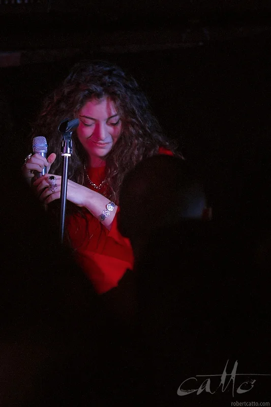Lorde at Goodgod Club, Sydney May 2013 (with Fuji X-Pro 1 & 60mm f/2.4 lens)
