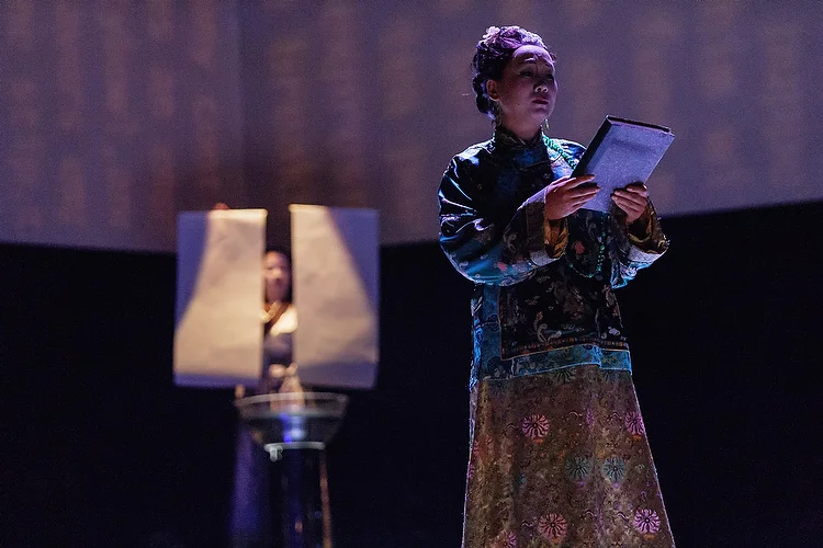 Today in New Zealand International Arts Festival history: Tea, A Mirror Of Soul (2006), Seven Deadly Sins (2008) and Festival Setup (2012)