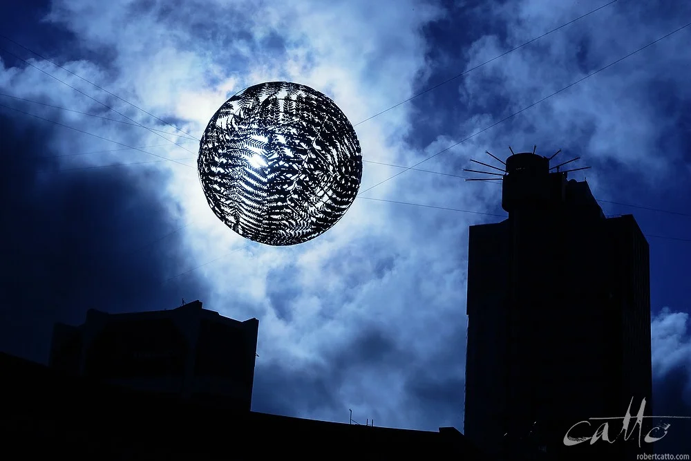 Lost & Found #10: Neil Dawson's 'Ferns' sculpture, Wellington New Zealand 2004