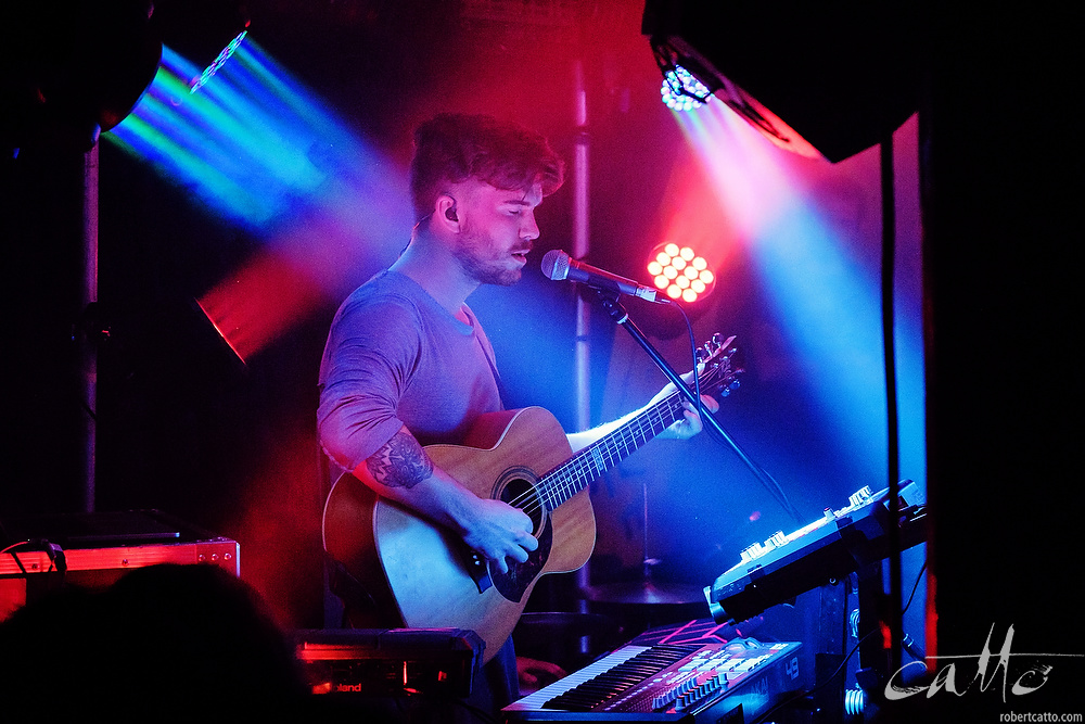  New Zealand band Broods performing at GoodGod Club, Sydney, photographed on Wednesday 4 June 2014. 