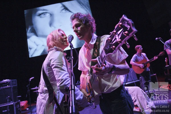 Dean & Britta played a great gig at Town Hall this week - 13 Most Beautiful - featuring screen tests by Andy Warhol.
From my point of view, one of the great things about being at sound check is being able to get much closer than I would otherwis…