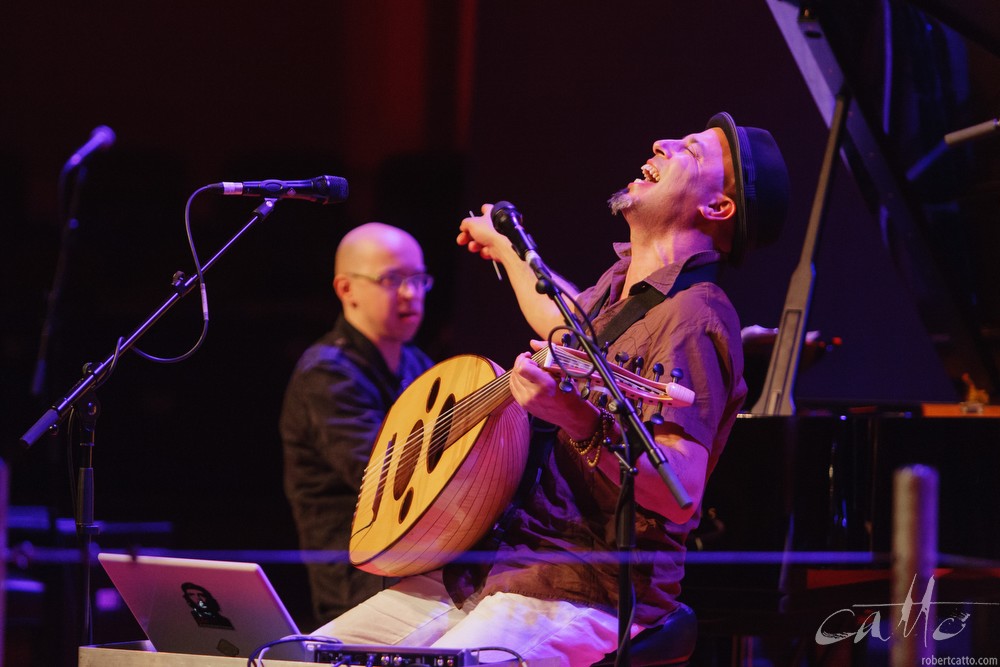  Dhafer Youssuf&nbsp;at the&nbsp;Wellington Jazz Festival, 2009. 