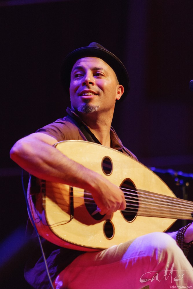  Dhafer Youssef&nbsp;at the&nbsp;Wellington Jazz Festival, 2009. 