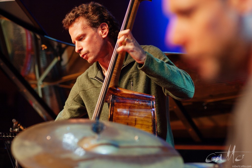  The Brad Mehldau Trio sound check&nbsp;at the&nbsp;Wellington Jazz Festival, 2009. 