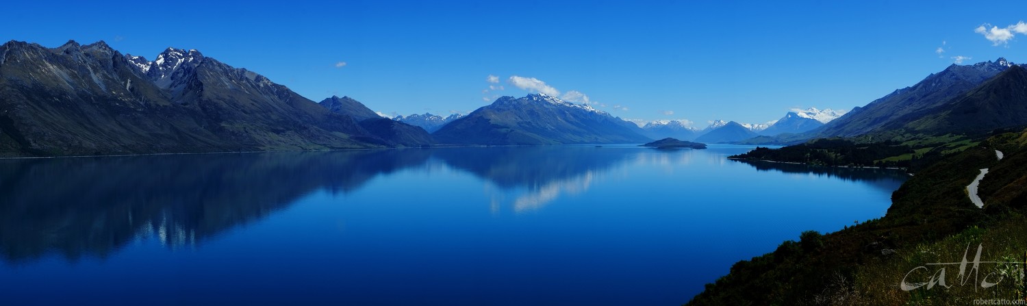 The road to Glenorchy from Queenstown, New Zealand - 3 days later (click to embiggen)