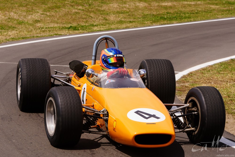  1967 McLaren M4A demonstration run 