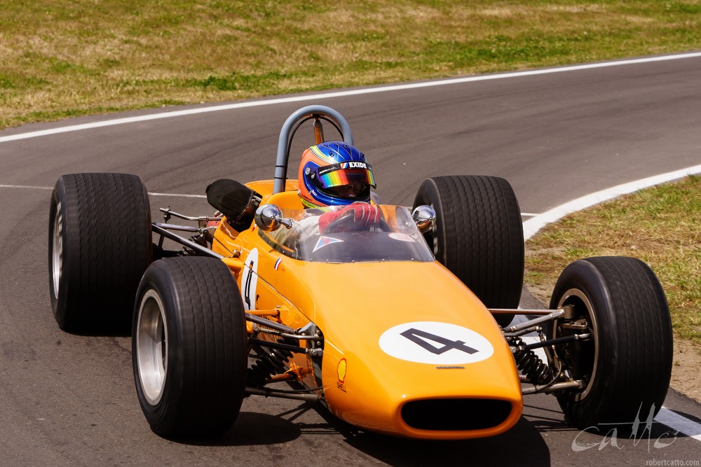 1967 McLaren M4A demonstration run