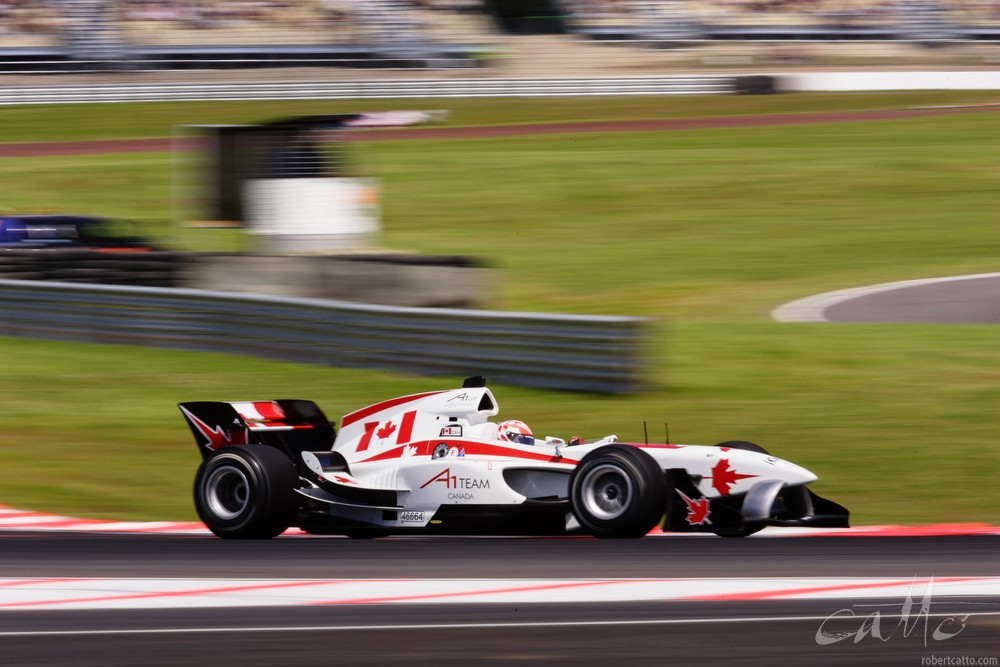 Canadian driver James Hinchcliffe.