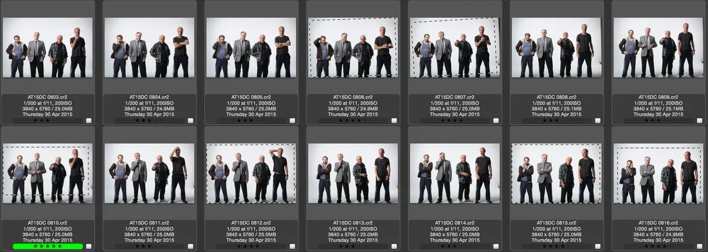 Photographing the arts: how do I choose which images a client sees?