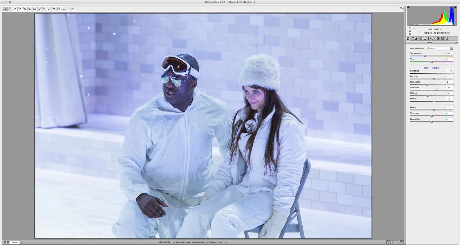 Photographing the arts: how do I edit my images?
