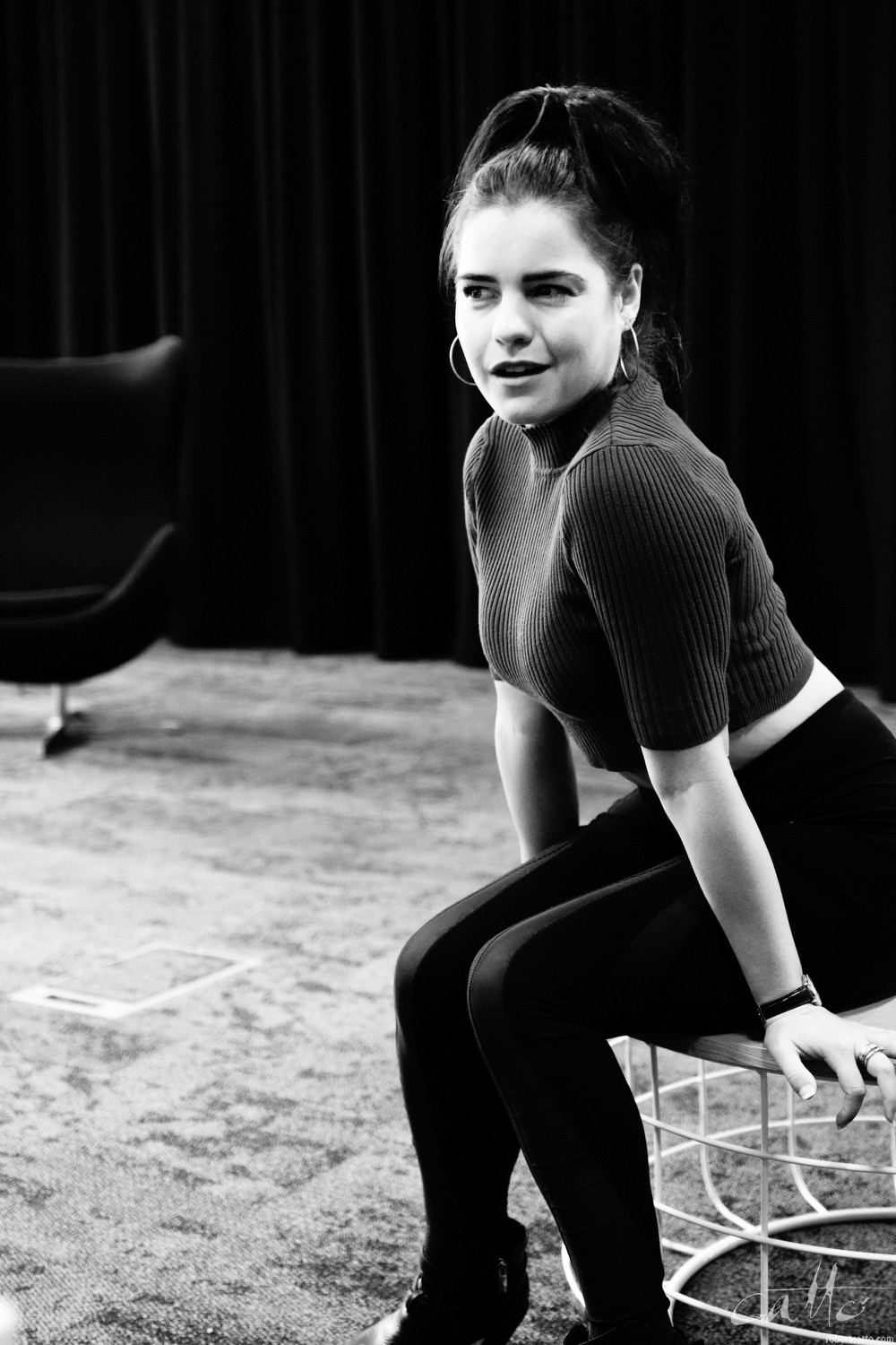  Chloe Bayliss in rehearsal for Home Invasion (Fuji X-H1 with 16-55mm f/2.8) 