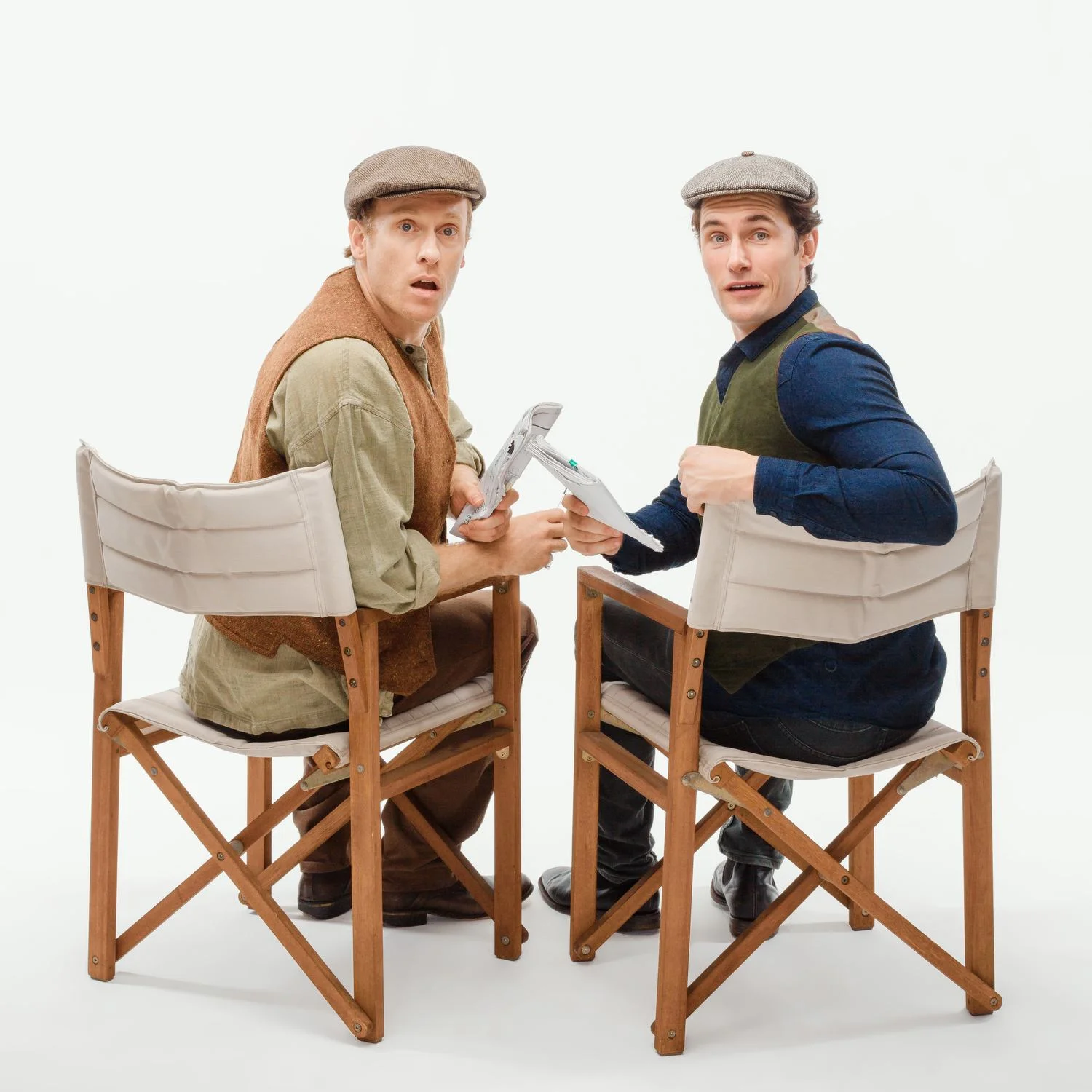 Grant Cartwright and Sean Hawkins in Stones In His Pockets