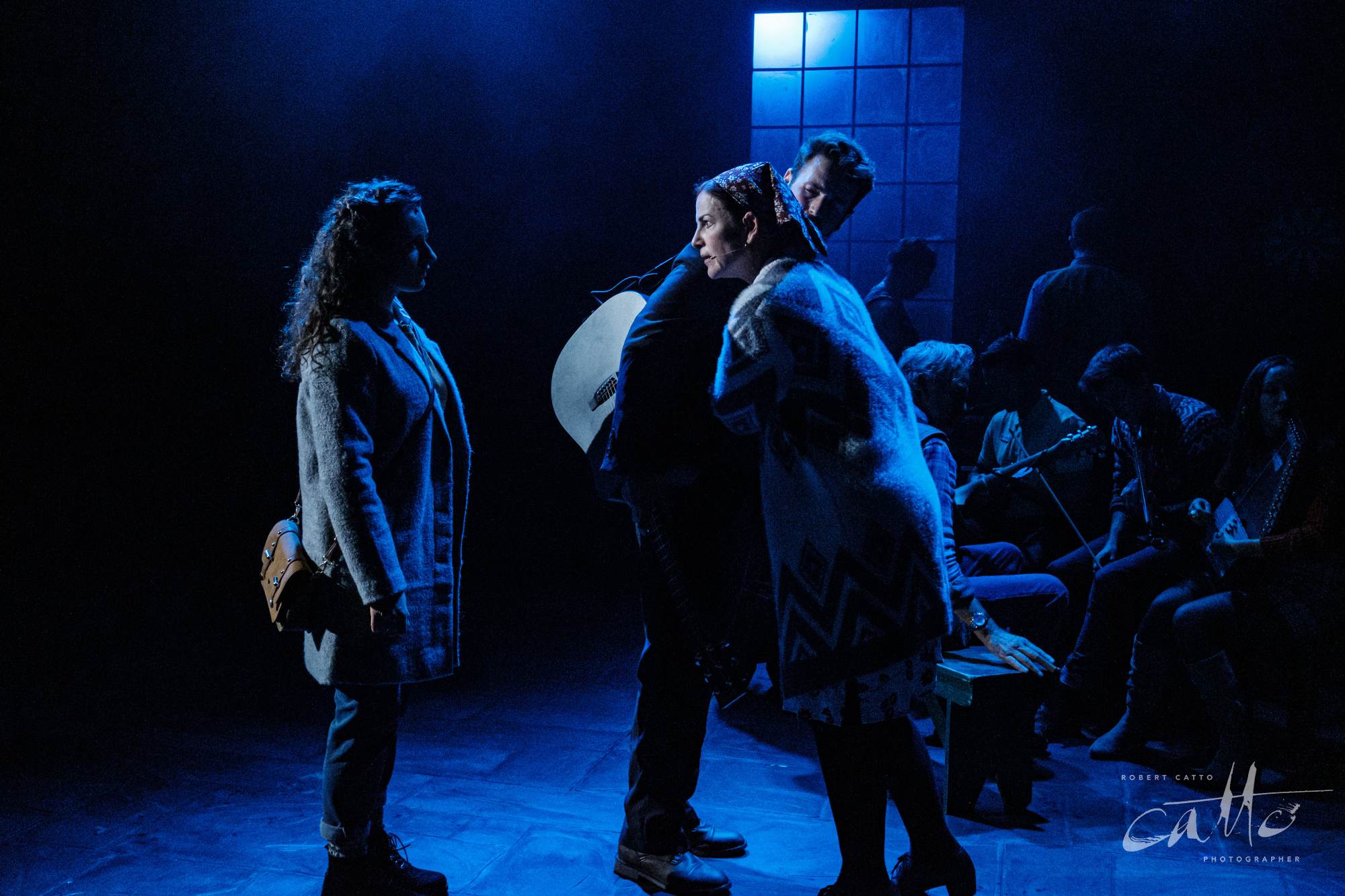 The cast of Once at Darlinghurst Theatre Company, Sydney