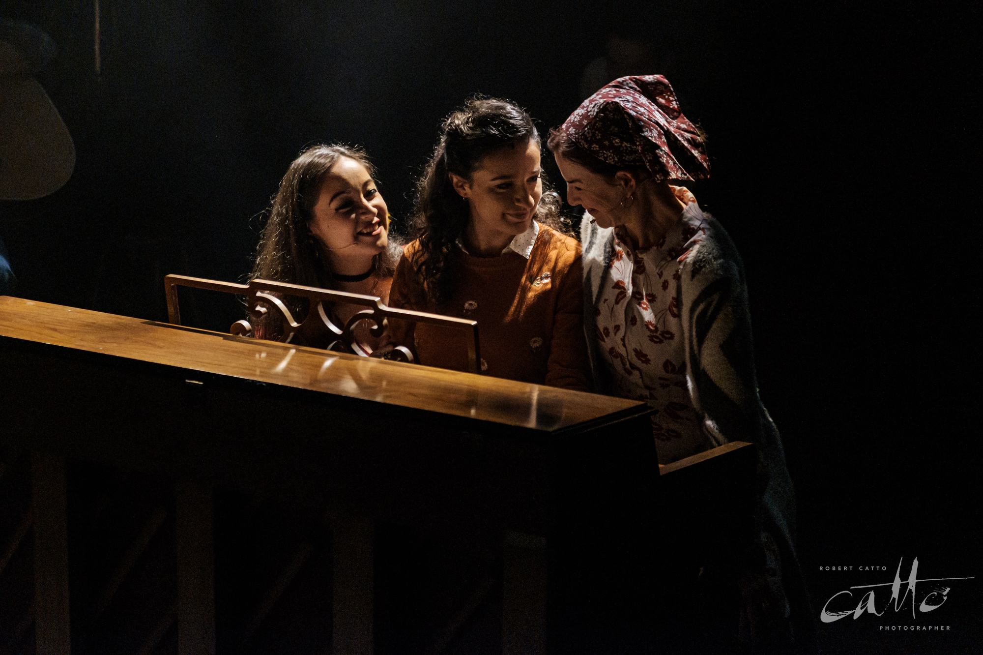 The cast of Once at Darlinghurst Theatre Company, Sydney