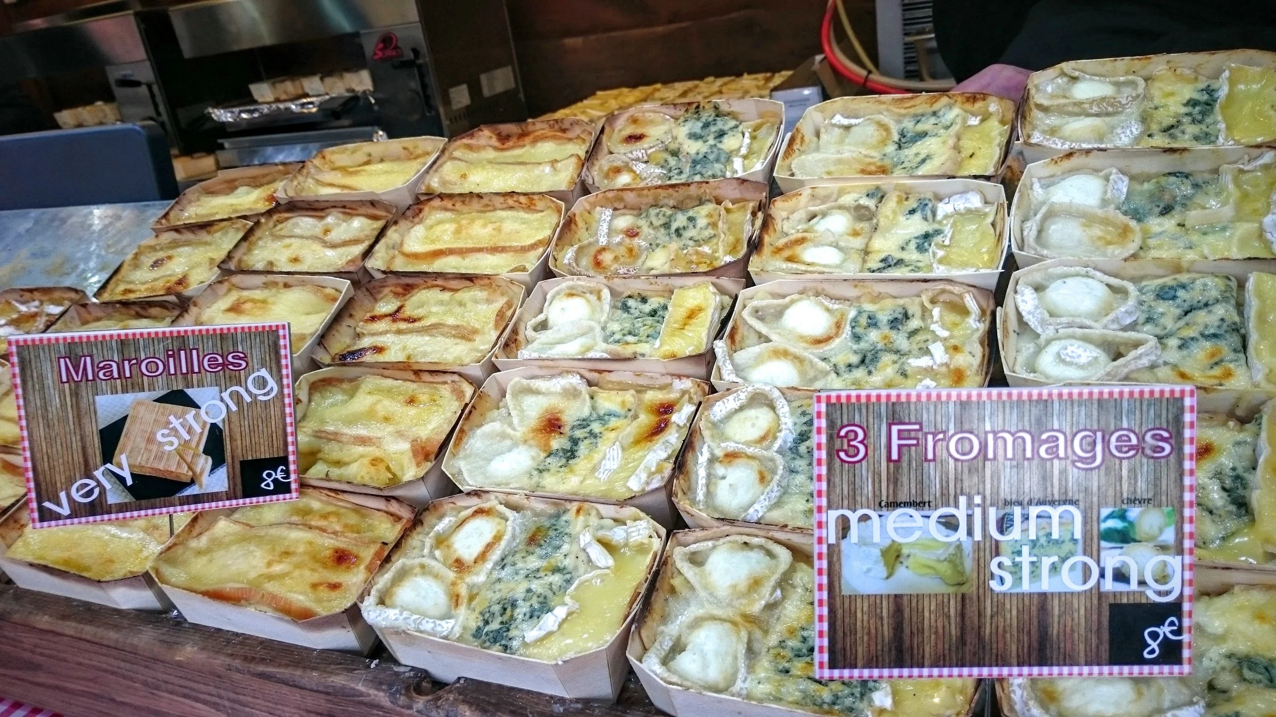 Potatoes and cheese...