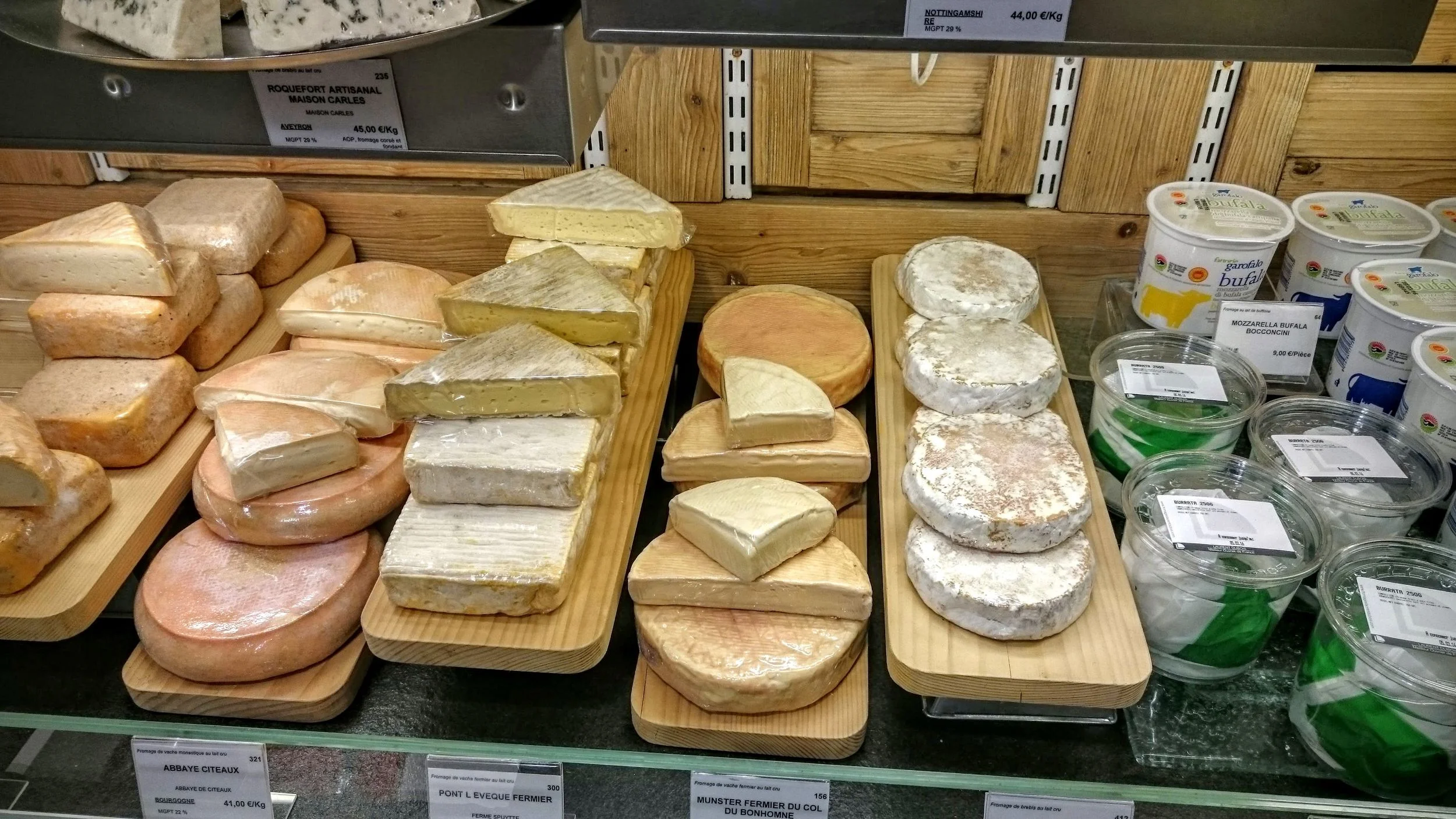 Les pâtes molles à croûte lavée