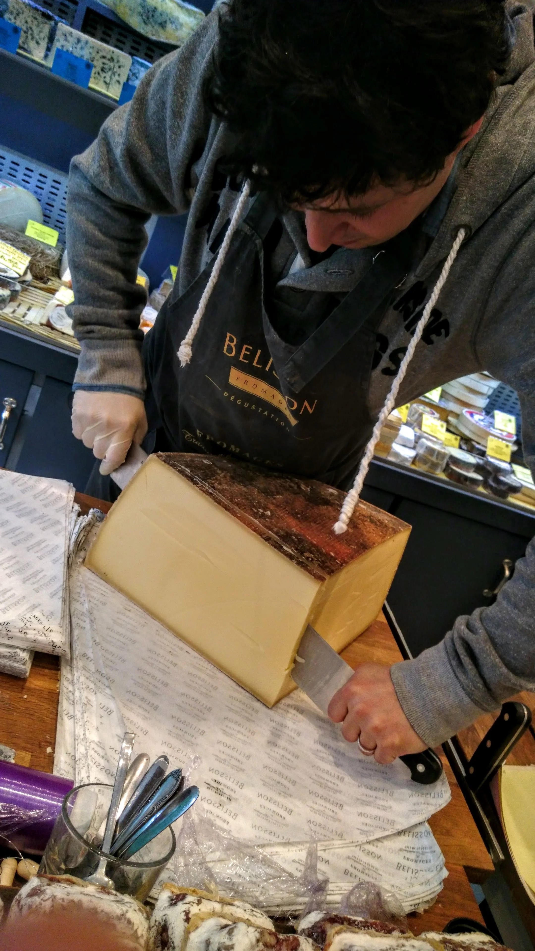 Beaufort, coupé par Michael, le propriétaire 