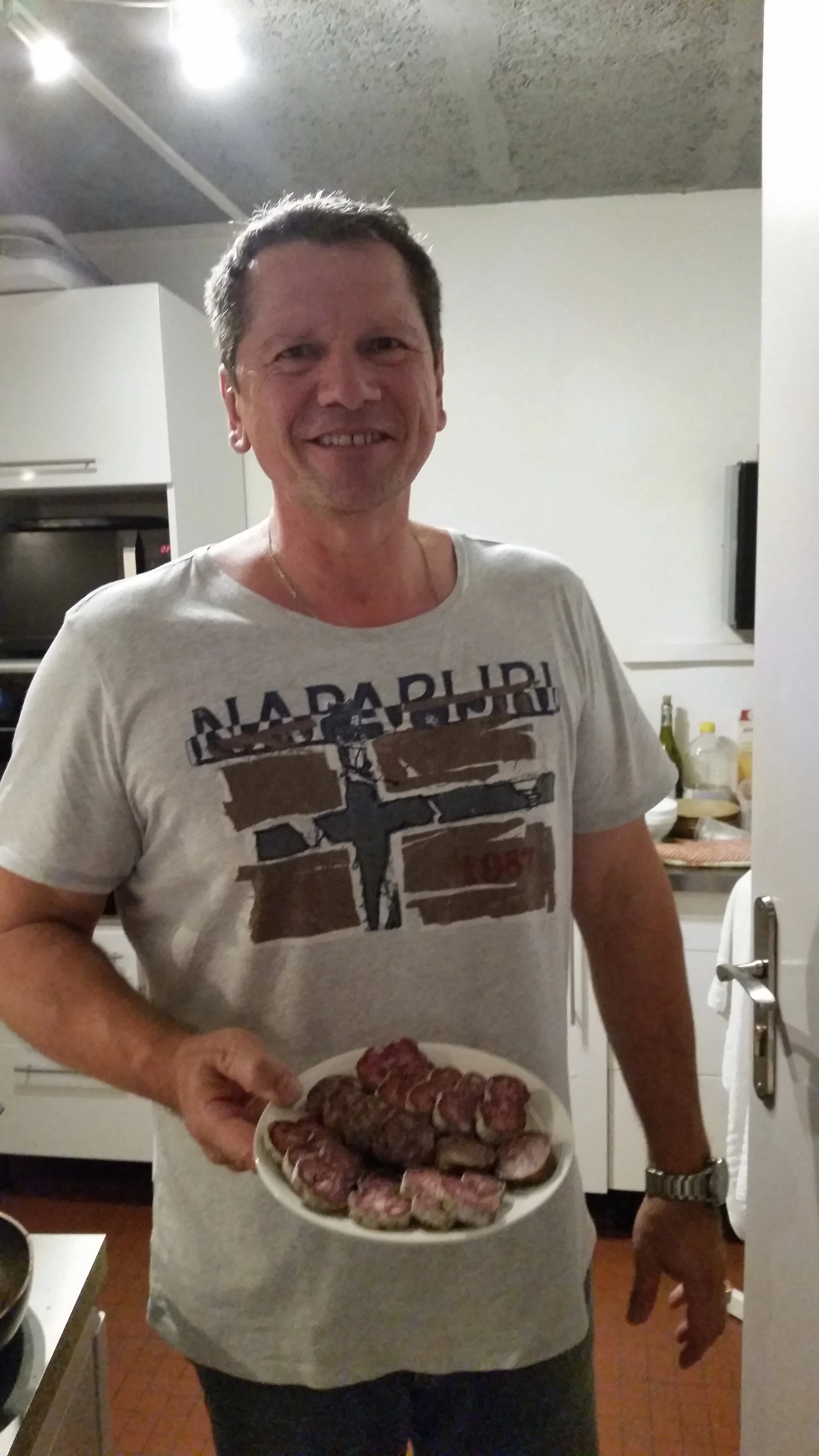 Jean-Michel et ses saucisses faites maison